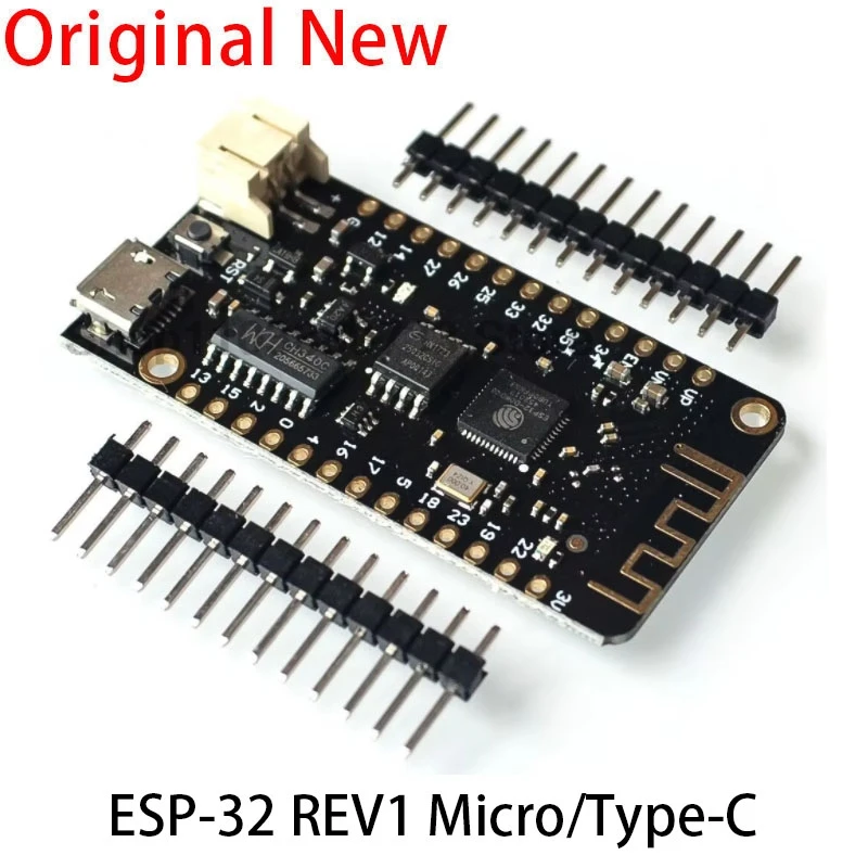Placa de desarrollo con Bluetooth para Arduino, MicroPython Micro/piezas USB, ESP32, ESP-32, REV1, CH340, CH340G, LOLIN32, 1/5 TYPE-C
