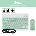 Green and mouse