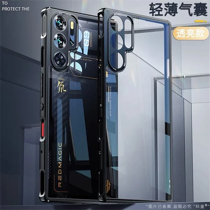 Funda para Red Magic 9S Pro, funda trasera transparente mate para Nubia RedMagic 9 Pro Plus, carcasa protectora para teléfono, parachoques a prueba de golpes
