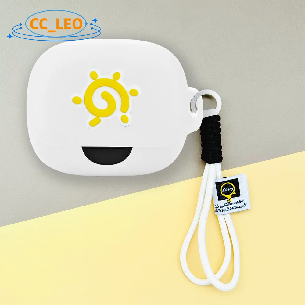 Para Anker Soundcore AeroFit Pro funda de gato de dibujos animados lindo cordón para Soundcore AeroFit Pro funda protectora suave de silicona - imagen 3