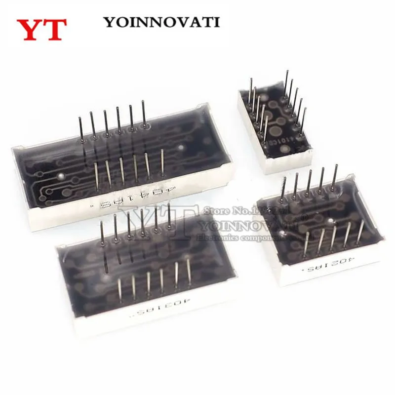 Tubo Digital LED de 5 piezas, pantalla de 0,56 pulgadas, color rojo, 1bit, 2Bit, 3bit, 4 bits, ánodo común/cátodo común, 0,56 ", 7 segmentos - imagen 3