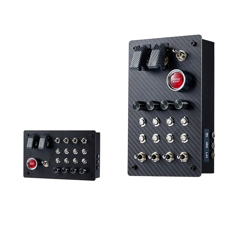 ZQSR PC USB simulador de carreras caja de Control Central caja de botones de Control multifuncional para Fanatec Thrustmaster para Logitech MOZA - imagen 3