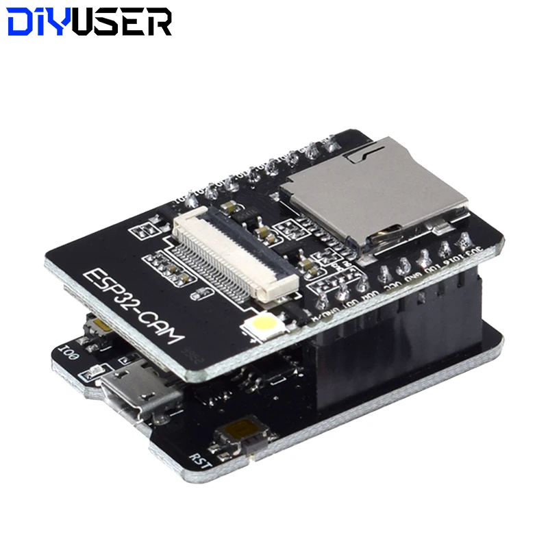 Módulo WiFi ESP32-CAM-MB serie a WiFi ESP32 CAM Placa de desarrollo 5V Bluetooth OV3660/OV2640 cámara DIY - imagen 3
