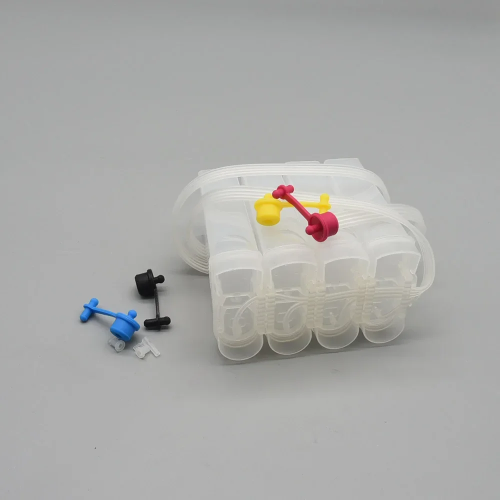 Sistema de suministro continuo de tinta DIY, 4 colores, 85ML, tanque de tinta exterior, Kit de recarga CISS Universal para impresora de inyección de tinta Epson, Canon, HP, Brother - imagen 3