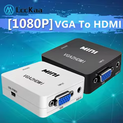 Adaptador Convertidor VGA a HDMI con Audio 1080P – PC y Portátil a TV