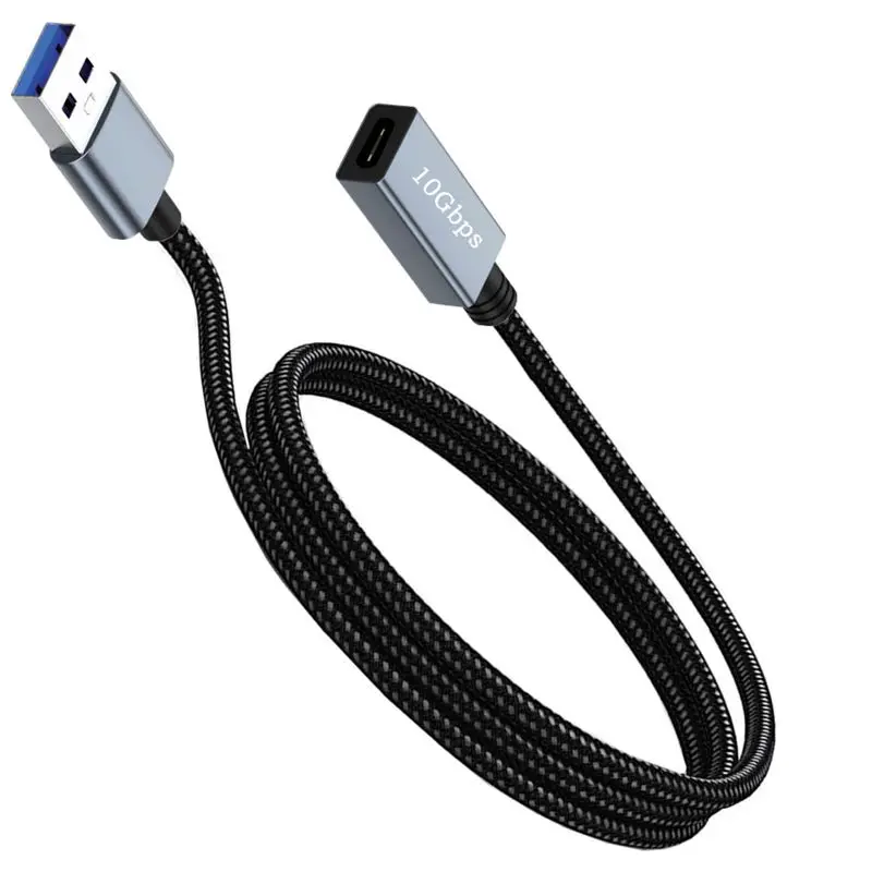Chip de tira de datos USB 3,2 de doble cara, Cable adaptador macho a hembra tipo C, Gen2, 10Gbps - imagen 4