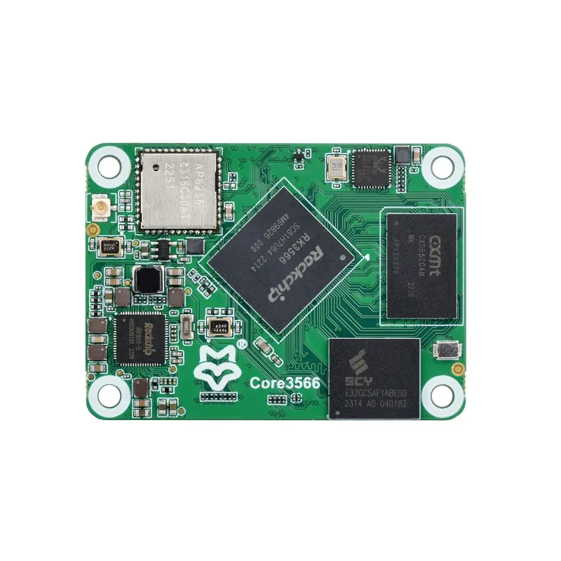 El módulo Luckfox Core3566 incorpora Rockchip RK3566 Quad-core Arm Cortex-A55 1,8 GHz 32 GB eMMC Compatible con Raspberry Pi CM4 - imagen 2
