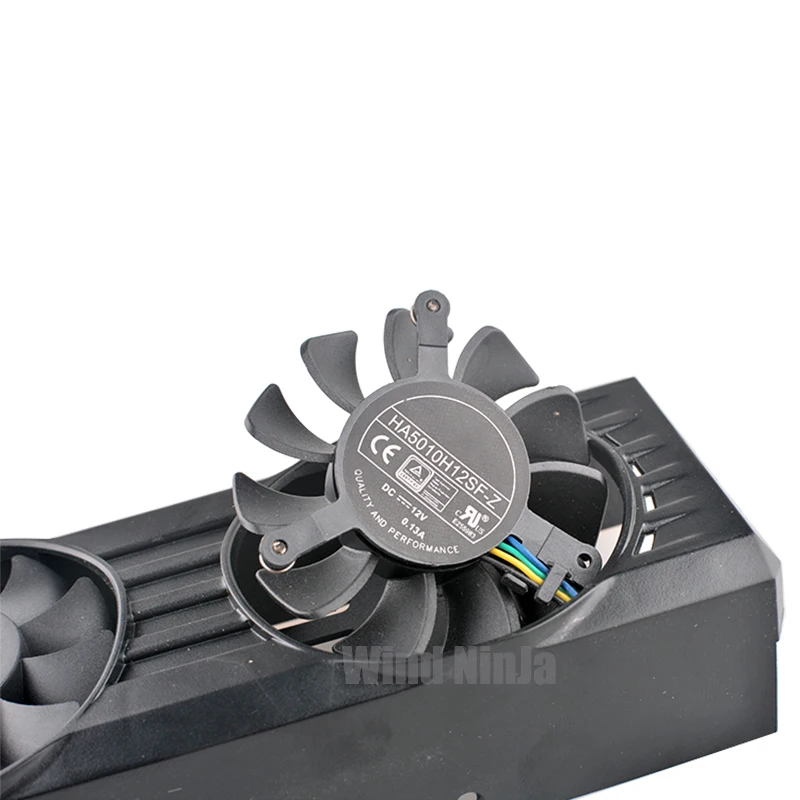 HA5010H12SF-Z 4-Pin Graphics Card Cooling Fan DC12V 0.13A for RX460 RX550 RX560 2GB 4GT LP OC - Computer Hardware Cooling Fan - imagen 2