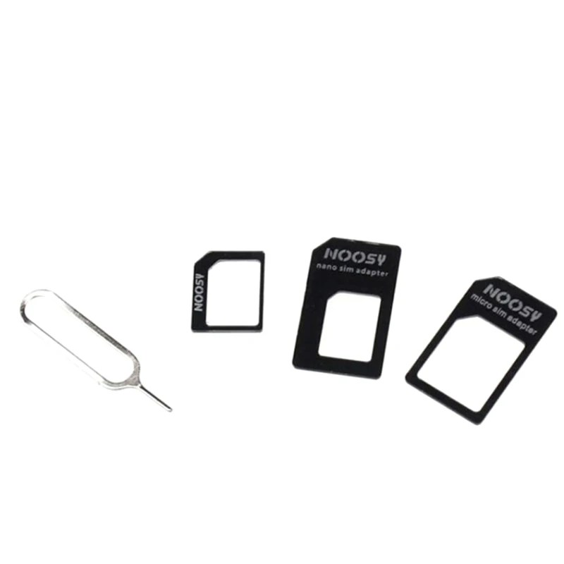 Convertir tarjeta Nano SIM a Micro a soporte adaptador estándar tarjeta Sim de tamaño estándar para iPhone 4 5 6 Huawei Xiaomi adaptador de tarjetas Sim - imagen 2