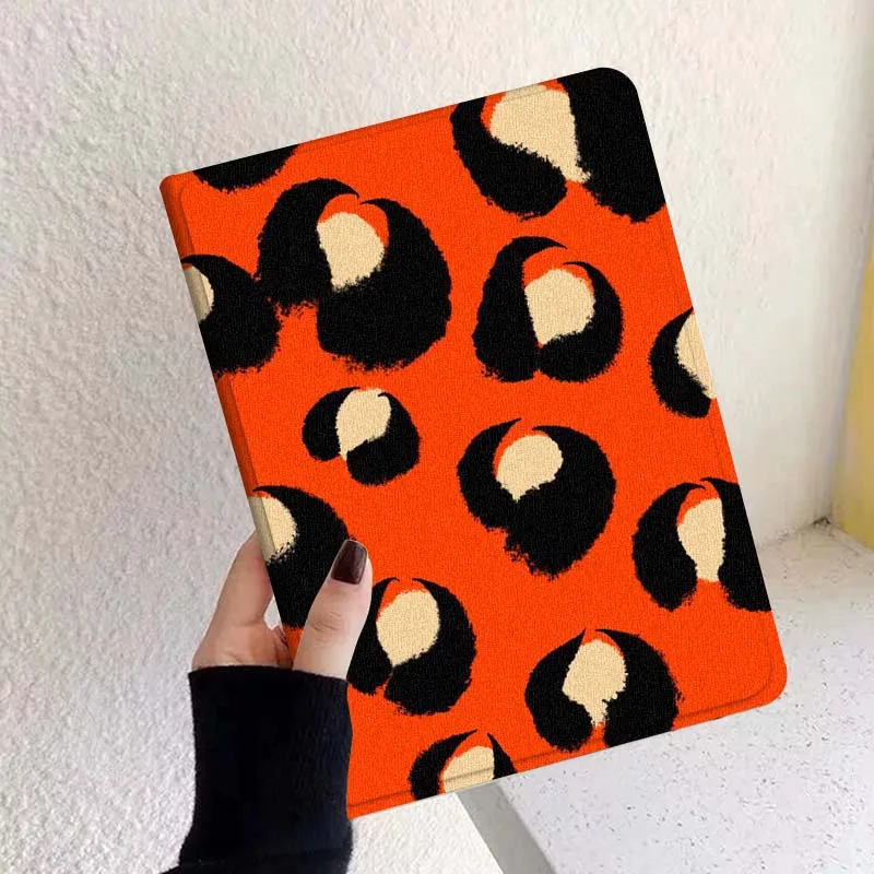 Color creativo estampado de leopardo para Samsung Galaxy Tab A A7 A8 A9 A11 S6 S11 10,1 10,4 10,5 pulgadas Lite Plus funda para tableta - imagen 3