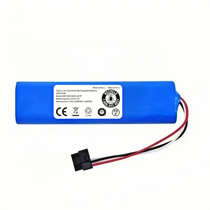 STYTJ02YM batería Original de 14,8 V para aspiradora Xiaomi Mijia LDS, Mi Robot aspirador P, Mi Robot aspirador 2S/Haier JX37 - imagen 5