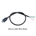 Micro USB 4Pin Male