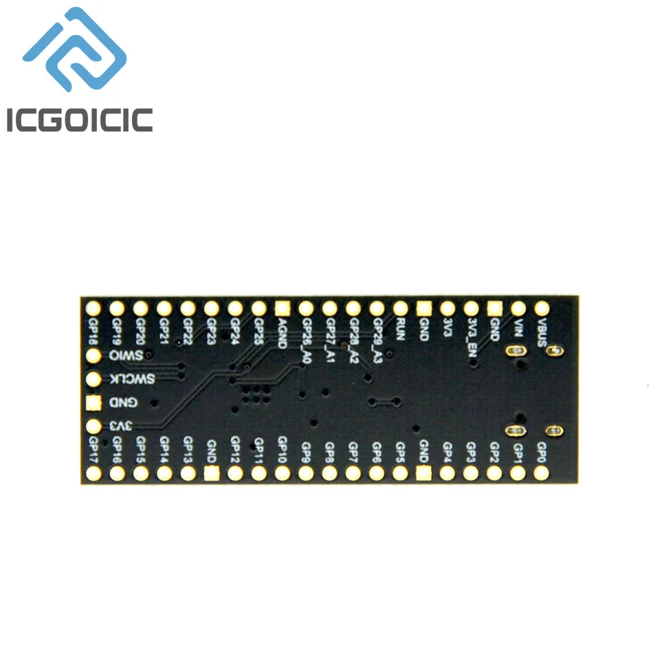 Módulo de placa de desarrollo RP2040 para Raspberry Pi Pico, Micropython Core, Control principal, 264KB de RAM, 4MB, 16MB, Flash - imagen 3