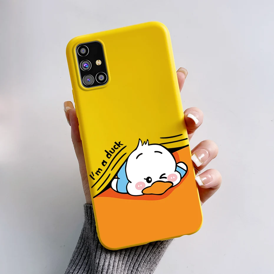 Para Samsung Galaxy M31S funda SM-M317F M 31s contraportada elegante pintado silicona suave TPU fundas de teléfono para Samsung M31s M317 Funda - imagen 2