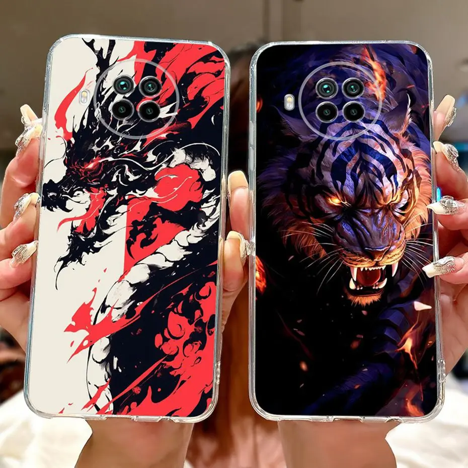 Funda de pintura de moda para Xiaomi Mi 10T Lite 5G Mi10T Pro, fundas de teléfono de silicona suave TPU para Xiaomi Mi 10T 10TLite 5G, parachoques - imagen 2