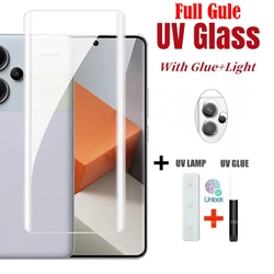 Xiaomi Redmi Note 13 Pro Plus Protector Pantalla Templado UV Curvo