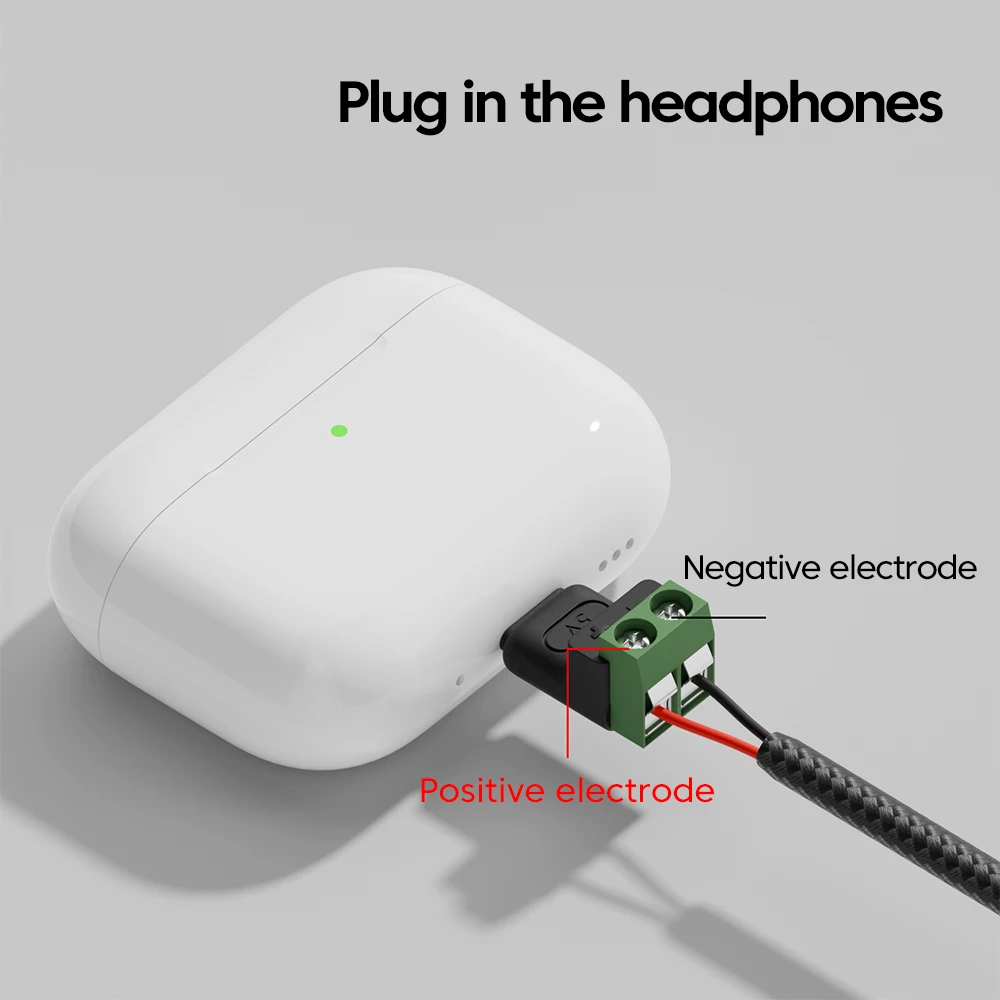 Adaptador de Terminal verde sin soldadura tipo C macho a 2 pines 5V conector rápido USB para conversión de carga de teléfono móvil y ordenador - imagen 5