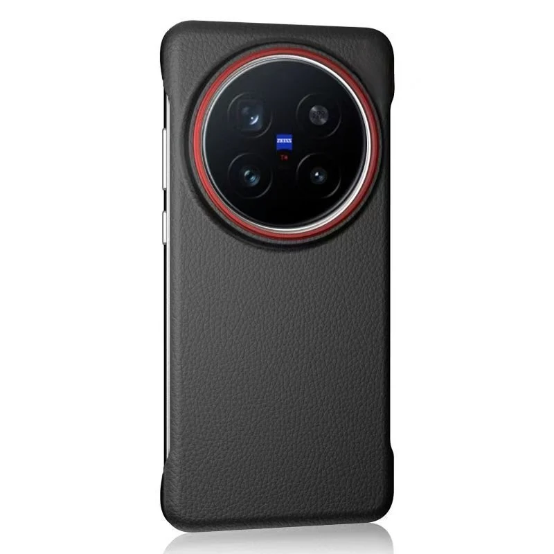 Para Xiaomi Mi 15 Ultra funda dura de cuero PU funda protectora trasera ultrafina para Xiaomi Mi15 Ultra 15Ultra carcasa de teléfono - imagen 2