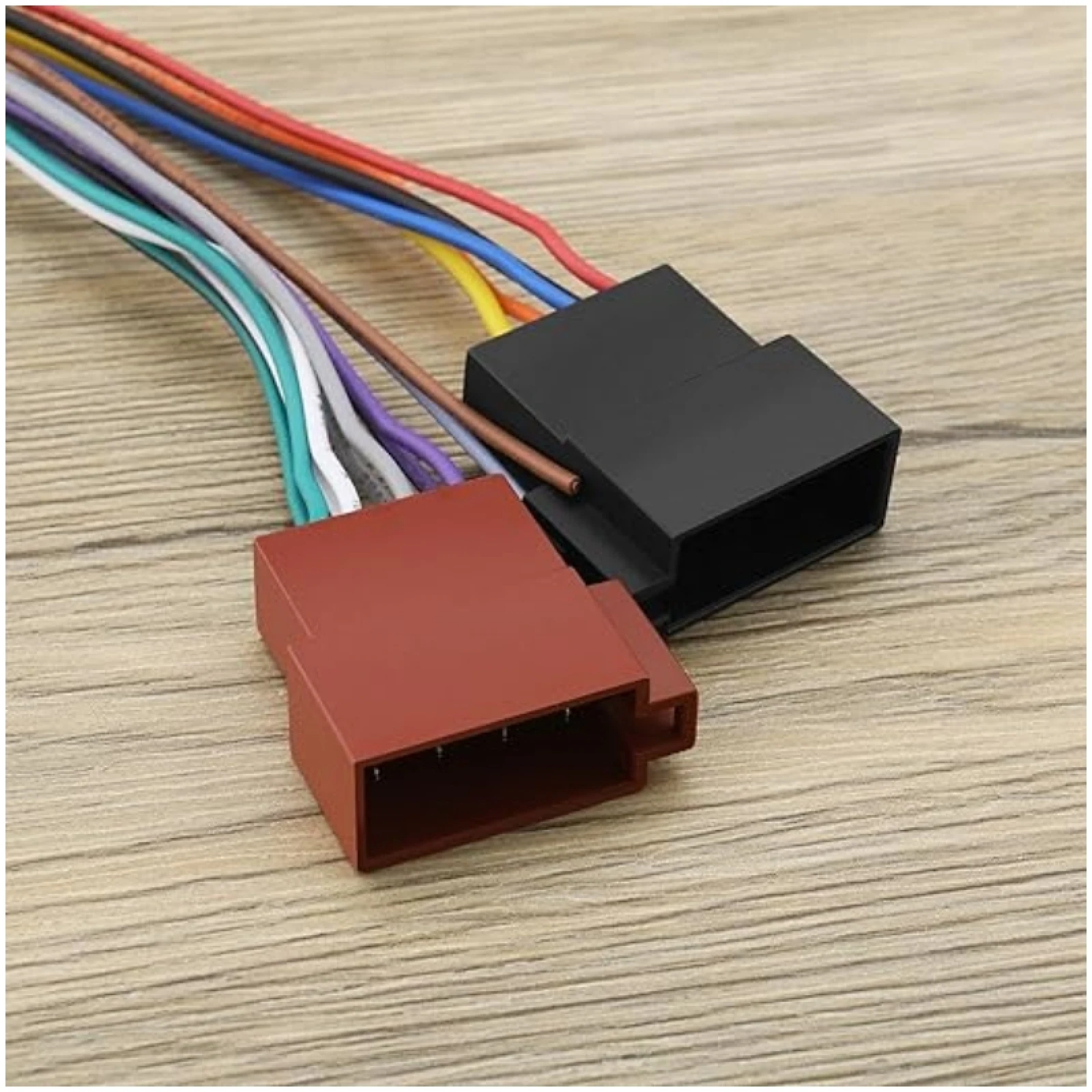 Adaptador ISO de Radio para coche, Cable de 20 pines, conector tipo Universal Compatible con AudioVox, enchufe cruzado a adaptador de autoradio hembra ISO - imagen 4