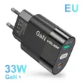 Black EU Plug