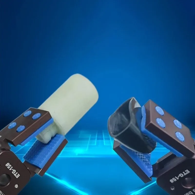 Mini pinza de fijación neumática con interruptor de Sensor de goma antideslizante, accesorios de máquina de moldeo por inyección, abrazadera manipuladora - imagen 5