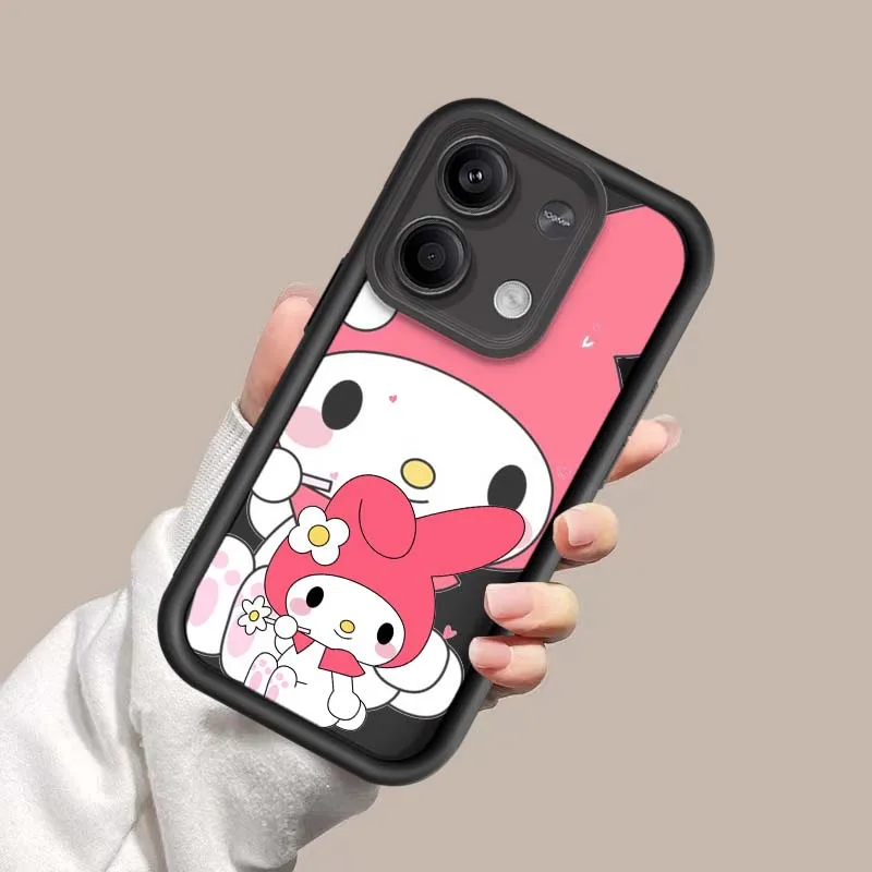Funda My Melody para Redmi Note 11 10 9 8 7 11S 11E 10T 10S 9S 11T Pro Plus 5G funda de teléfono con escalera de ojos - imagen 4