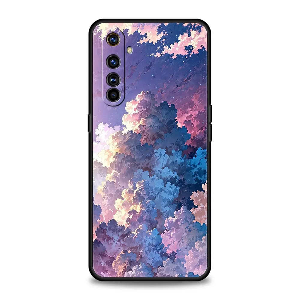 Arte de moda puesta de sol pintura brillante funda para Realme 13 12 11 10 4G 9 8 5G 7 GT5 GT3 Pro Plus C21 C11 C25 C35 GT Neo 2 3 3T 5 cubierta - imagen 4
