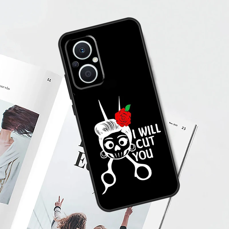 Funda de peluquería para OPPO Find X9 X5 X6 X8 Pro OPPO Reno 14 13 12 11 10 Pro 14F 13F 12F 7 8 Lite - imagen 2