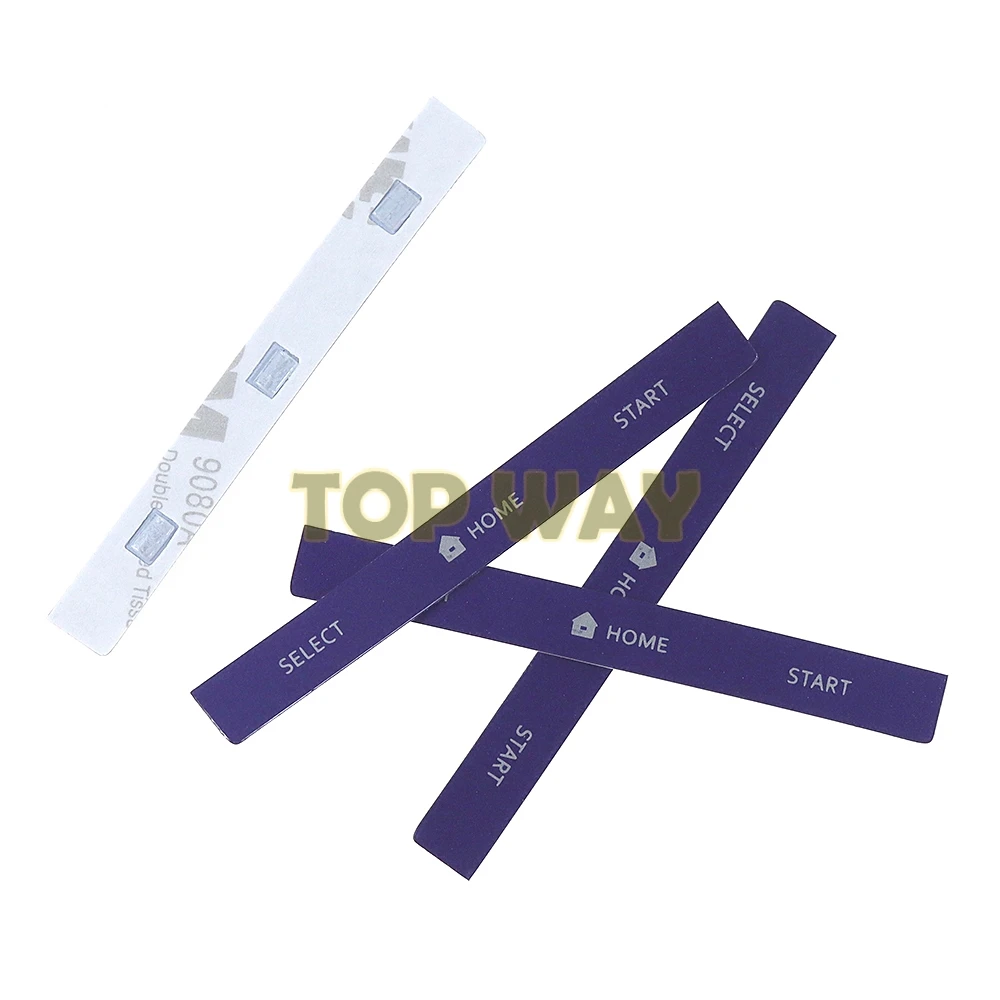 Pegatina de botón para Nintendo 3DS, pegatina de tecla de menú, pegatina de botón de selección/hogar/arresto con adhesivo en la parte posterior, 2 uds. - imagen 5