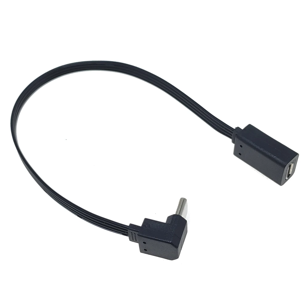 Android micro USB hembra a tipo c macho Xiaomi cabezal de conversión Honor cable de datos adaptador de teléfono móvil 0,1-0,2 M - imagen 2