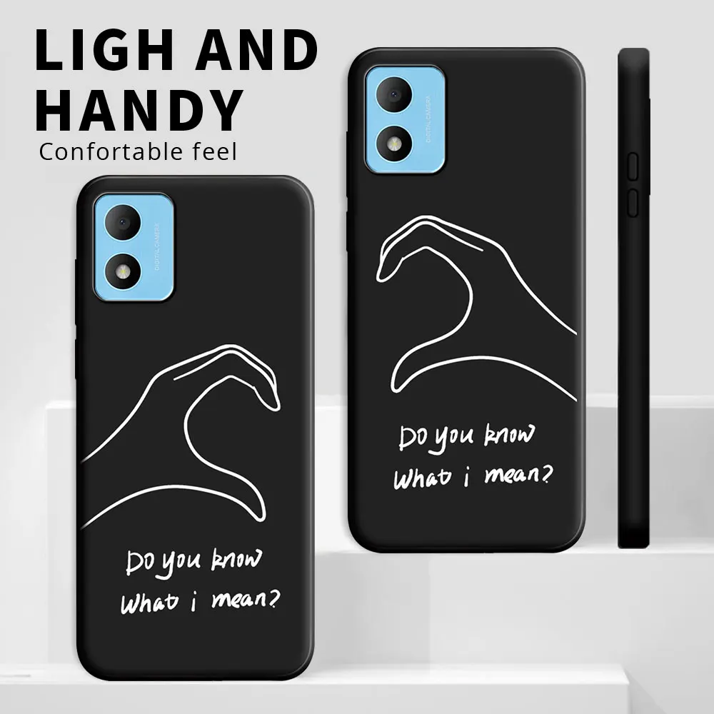 Para TCL 305i 5164D 305 306 funda de silicona suave a prueba de golpes TPU funda de teléfono para TCL305i 5164D TCL306 contraportada moda dibujos animados lindo - imagen 3