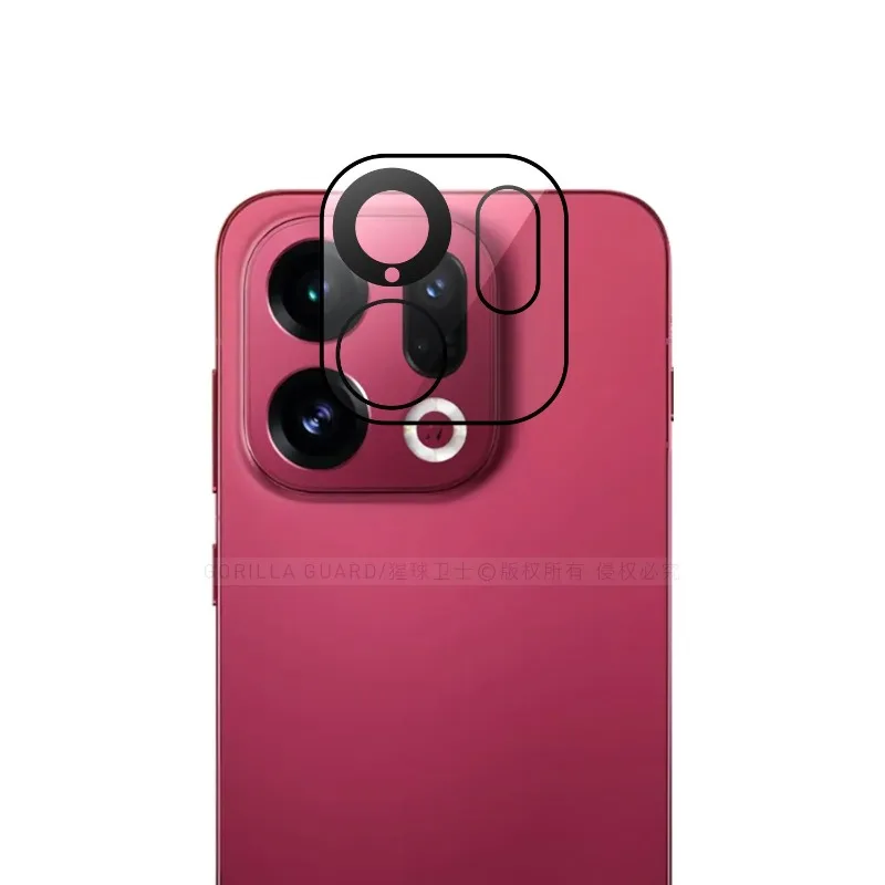 Para OPPO Find X9 Pro lente de cámara 3D cubierta trasera Protector de vidrio templado para OPPO FINDX9 FindX9Pro AR cubierta de película de lente - imagen 5