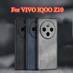 VIVO iQOO Z10 – Funda Protectora de Silicona Mate Antigolpes