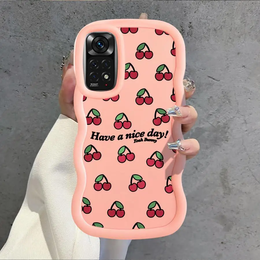 Funda de teléfono suave Retro Sweet Cherry para Xiaomi Redmi A3 12C 10A A5 9T 9C 13C 14C 10C A1 + A2 Plus - imagen 4