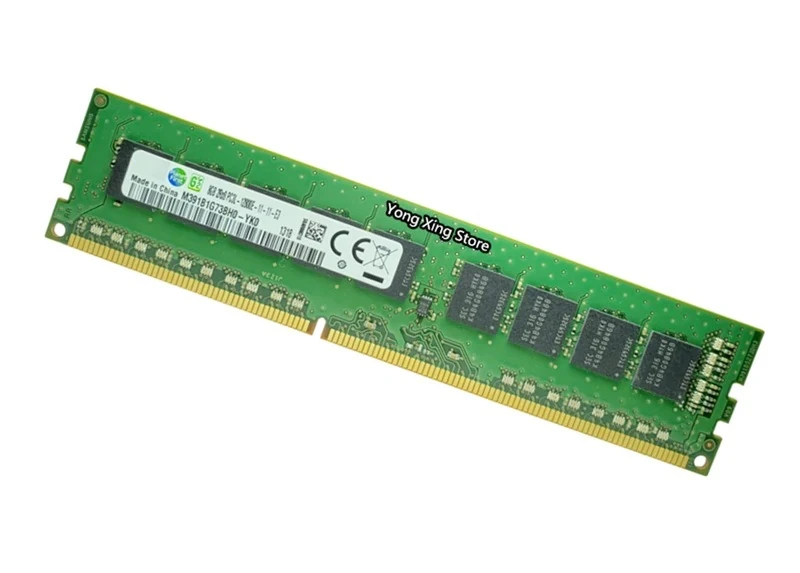 Memoria de servidor DDR3 8GB 16GB 1600MHz Pure ECC UDIMM 2RX8 8G PC3L-12800E 1,35 V estación de trabajo RAM 12800 sin búfer - imagen 2