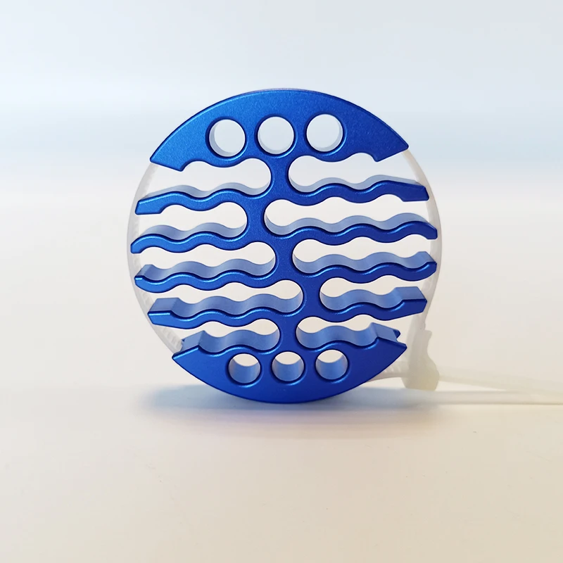 Herramienta de gestión de cables de sala de red de 30 agujeros, herramienta de clasificación de cables multiredes, peine de cable de metal duradero para 5 y 6 categorías - imagen 4