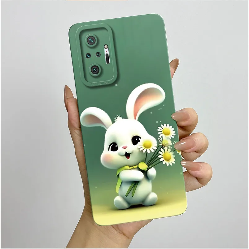 Funda de flores para Xiaomi Redmi Note 10 Pro Max 4G funda de silicona suave ultrafina para Redmi Note 10 10S Note10 Note10S funda Coque - imagen 3
