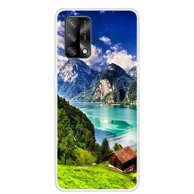 Funda transparente de silicona TPU para Oppo A74, carcasa a la moda, 4G, A54, 5G, 4G - imagen 4
