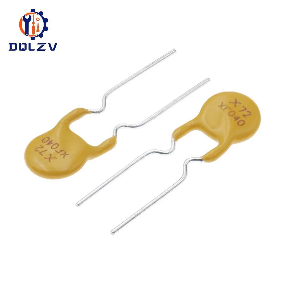 72V 0.4A 400MA PPTC Fusible Reajustable RXEF040 XF040 Paso 5mm - imagen 3