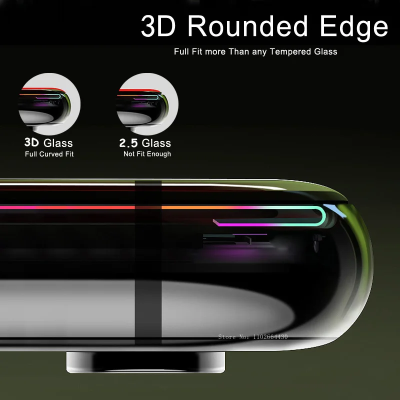 1-2 uds Protector de pantalla de huellas dactilares ultrasónico curvo película de vidrio para Oppo Reno 10 5G Protector de pantalla para Oppo Reno 10 5G Global - imagen 4