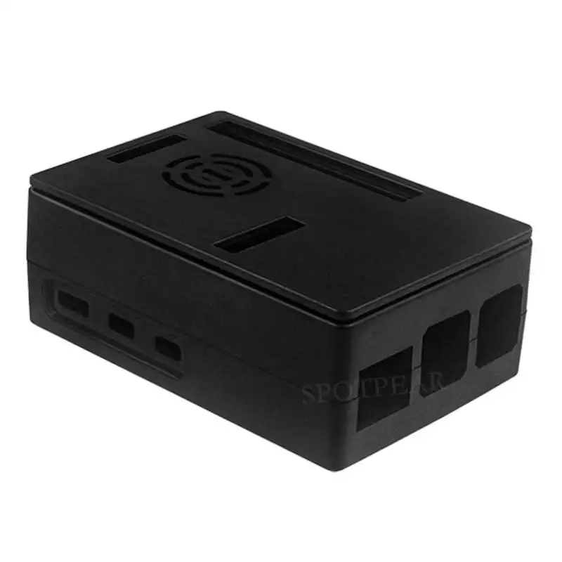 Raspberry Pi 5 Caja ABS Pantalla de 3,5 pulgadas Orificio para ventilador Compatible Multiusos con cubierta extraíble y soporte para ventilador - imagen 2
