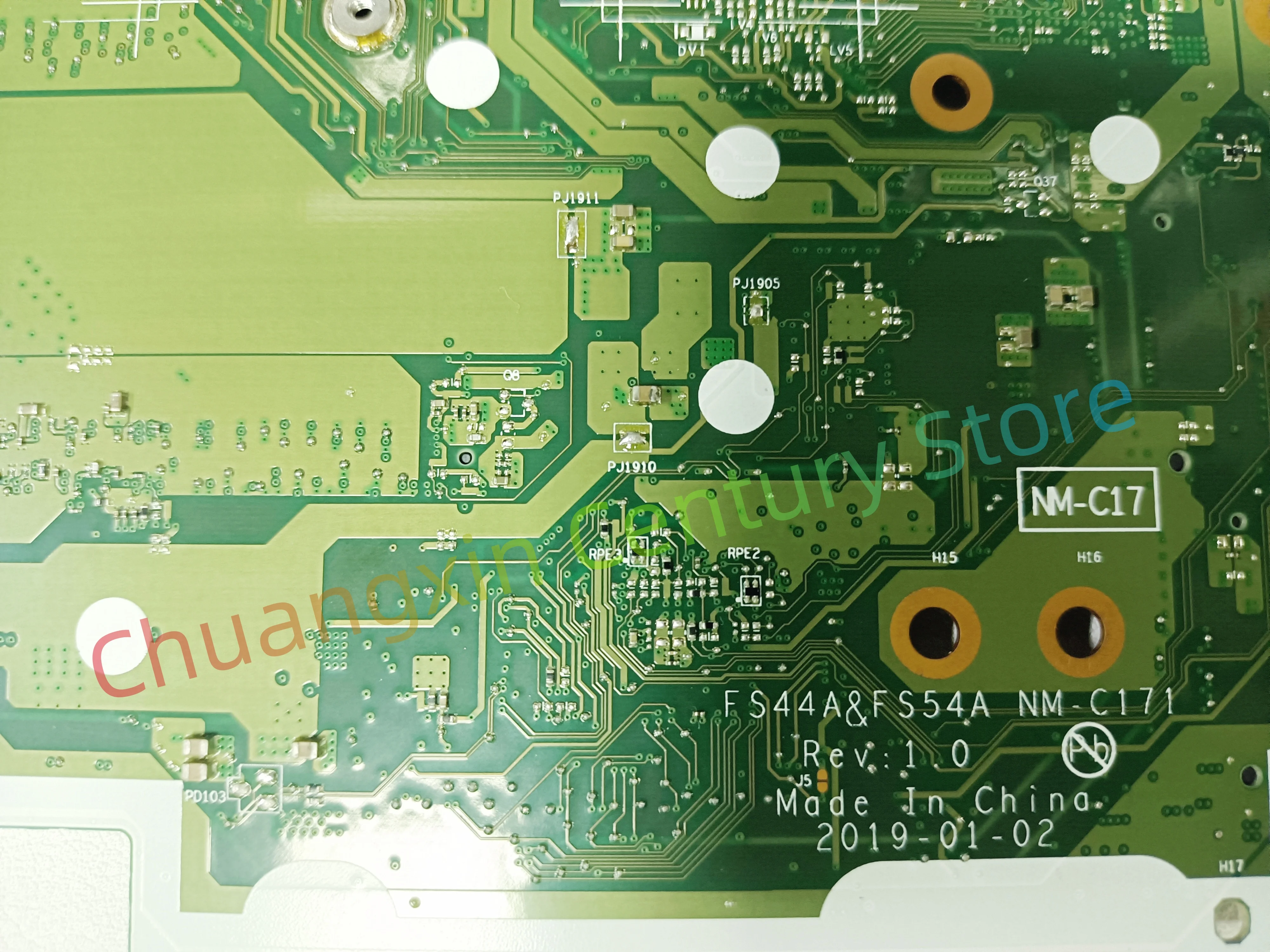 La placa base de NM-C171 es adecuada para la CPU del portátil Lenovo IdeaPad S145-14AST/15AST: A4-9125 A6-9225 A9-9425 UMA100% prueba ok - imagen 5