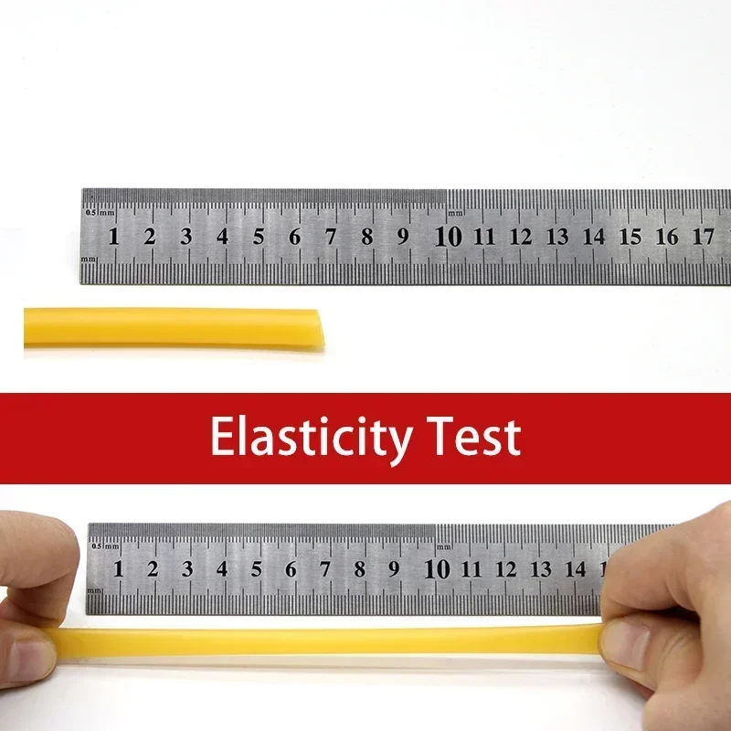 Mangueras de goma de látex natural, nuevo Color IDxOD 1,6 ~ 10mm, tubo médico quirúrgico de alta resistencia, banda elástica, catapulta de tirachinas - imagen 3