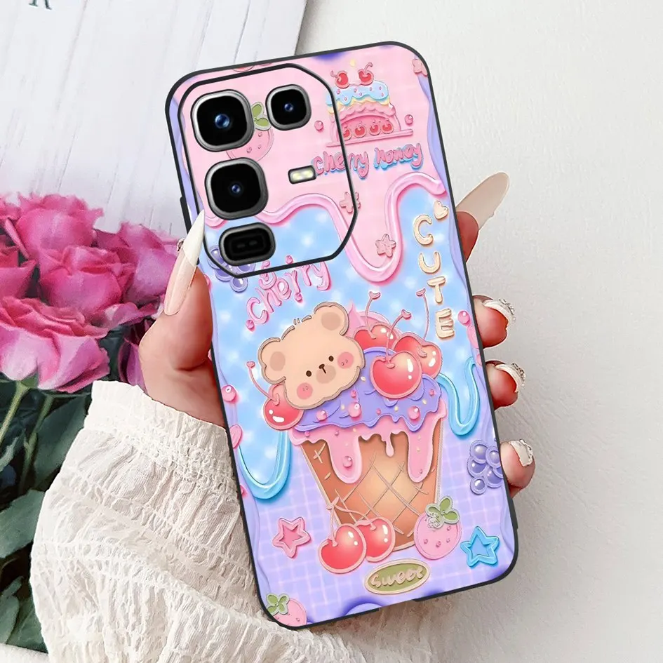 Para Infinix Note 50 Pro 4G funda X6855 Coque lindo Panda astronauta gato funda de silicona suave para Infinix Note 50 Note50 X6858 parachoques - imagen 2