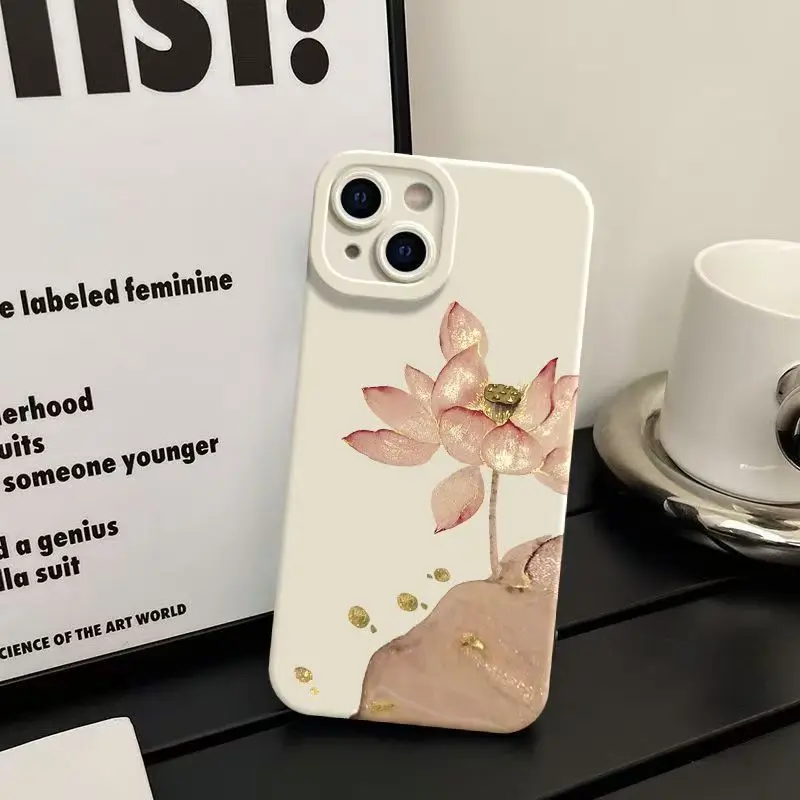 Funda de teléfono con flor de hibisco rosa para Samsung Galaxy S25 S24 S23 S22 Ultra Plus FE A56 A36 A16 A55 A54 A53 A35 A34 A33 A52S - imagen 4