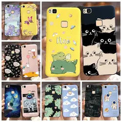 Funda Suave Huawei P9 Lite – Diseño Dinosaurio