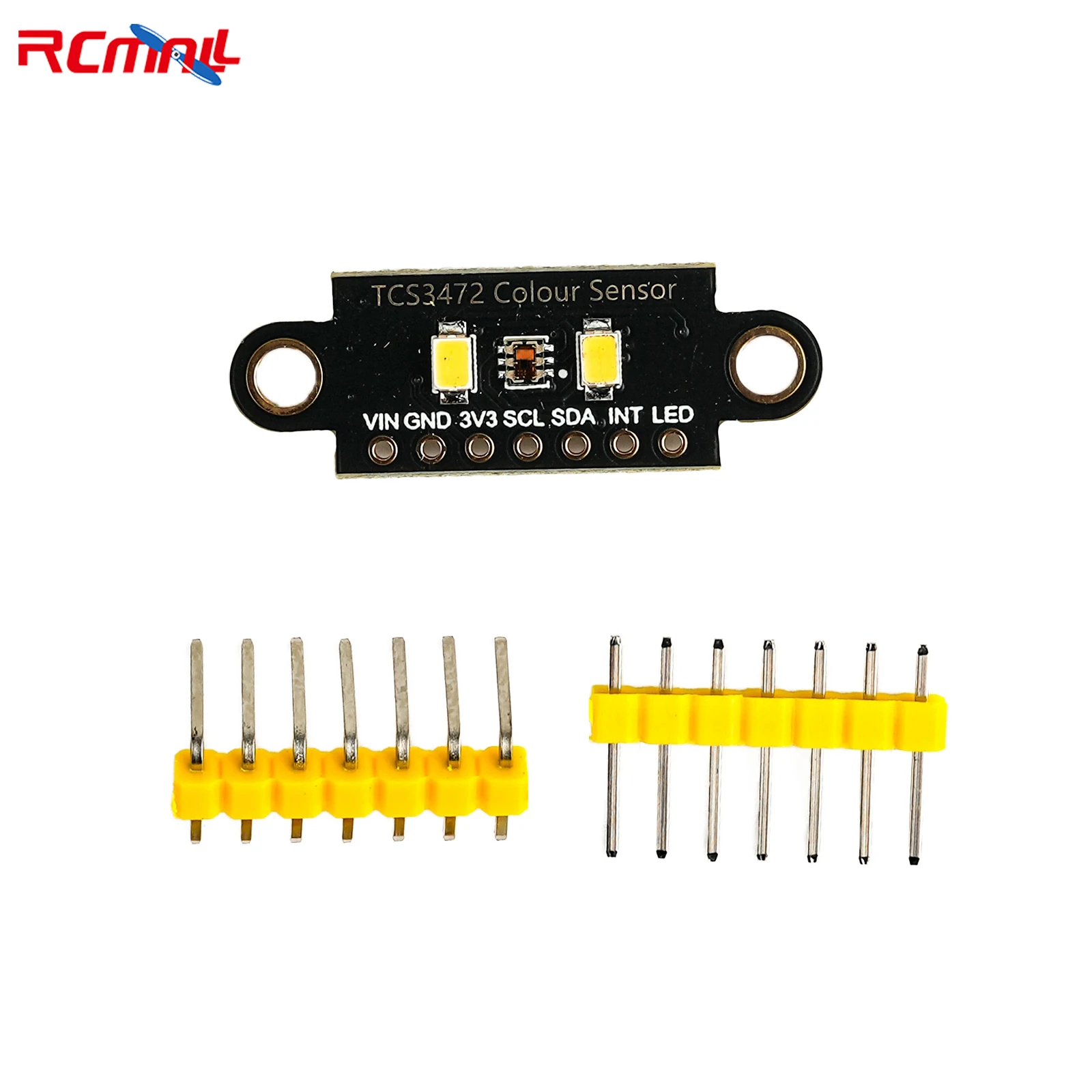 Módulo de reconocimiento de Sensor de Color TCS3472, Sensor de luz de Color RGB IIC con filtro IR, detección de luz brillante para Arduino STM32