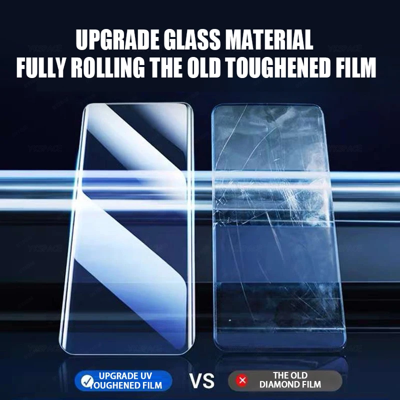 2 uds pegamento completo líquido UV vidrio templado 3D transparente para Xiaomi Mi 10S 11 12 12X 12S 13 14 Note 10 Pro Ultra Lite Protector de pantalla - imagen 5