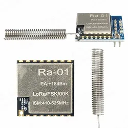 Módulo inalámbrico RA-01 para expansión de frecuencia LoRa, interfaz SPI, 433 kbps, señal mejorada, 300-410 MHZ, RA-01