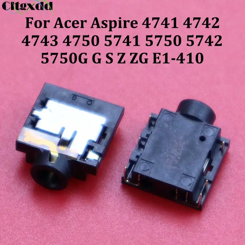 1 Uds conector hembra de Audio de 3,5mm para Acer 4741 4742 4743 4750 5741 5750 5742 5750G G S Z ZG HP 430 puerto de auriculares